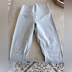 lululemon athletica Light Gray Leggings